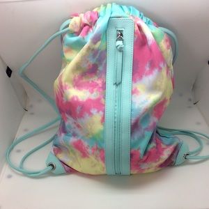 Tie Dye Drawstring Backpack